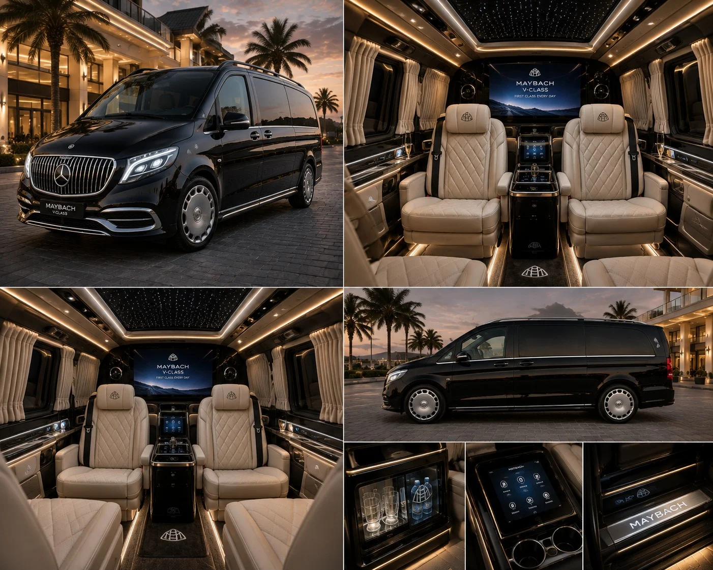 Mercedes V-Class Business Lounge — Puerto Plata Airport Taxi vehicle